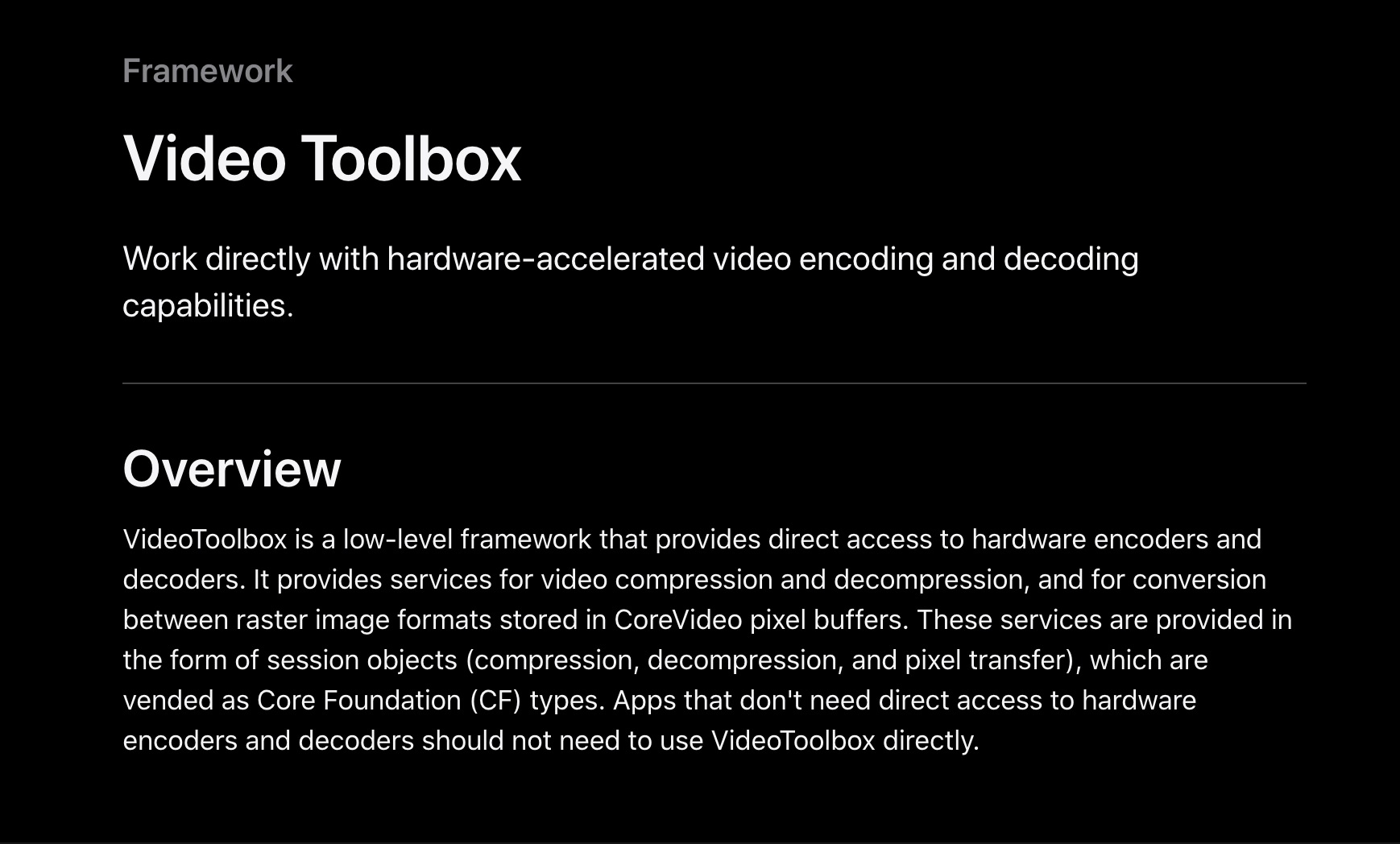 iOS 使用 VideoToolBox 编码 H.264
